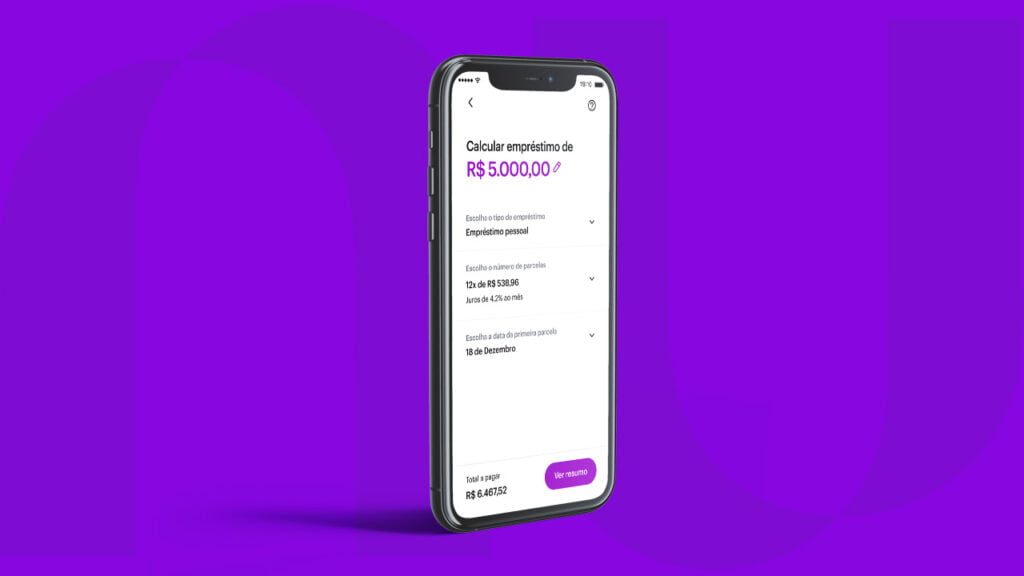 Nubank usa 100% de sua generosidade e libera empréstimo para pagar só em 2024