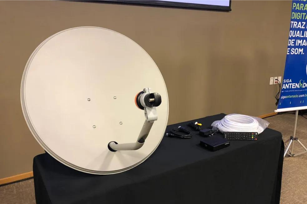 SAIU AGORA (27/10): Kit antena parabólica digital grátis, veja quem tem direito e como pedir a troca