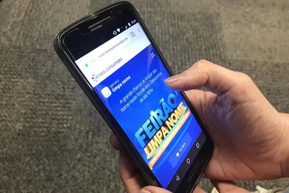 Está com o NOME SUJO? Serasa lança Feirão com até 99% de desconto! Confira