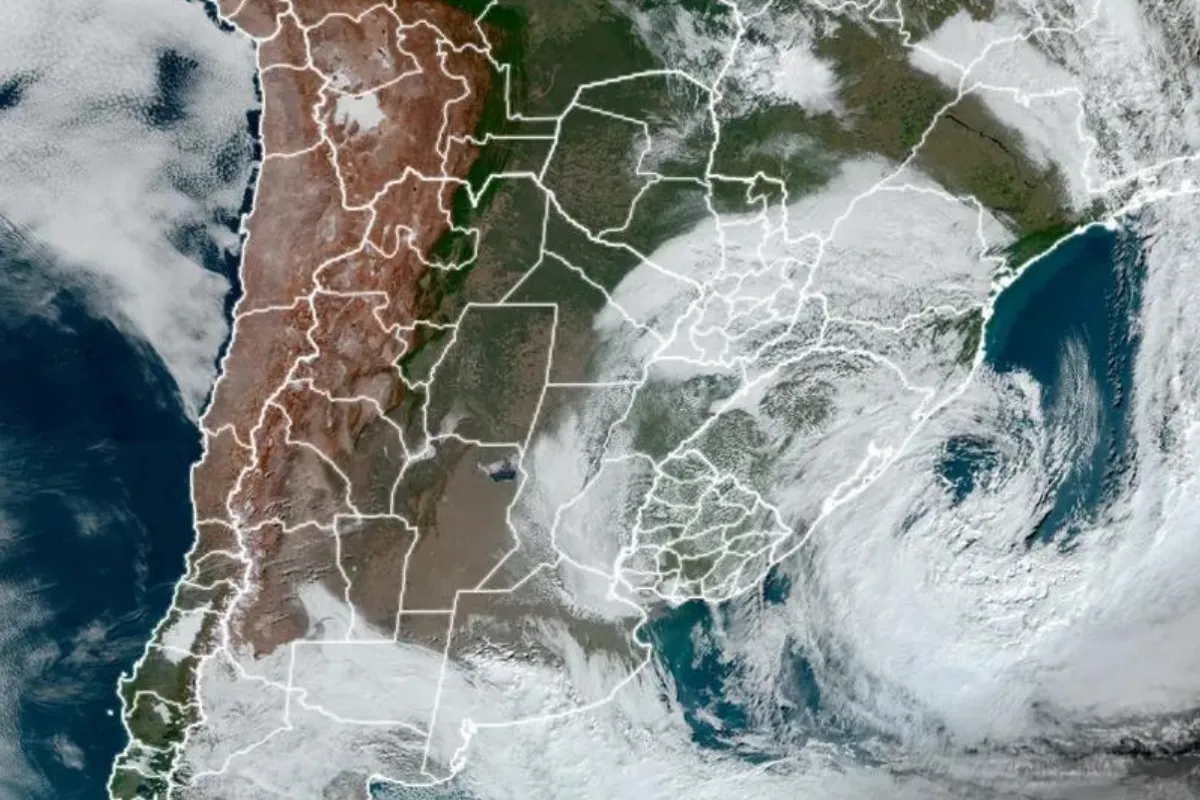 ALERTA GERAL HOJE 11/12 para CICLONE extratropical para a Região Sul