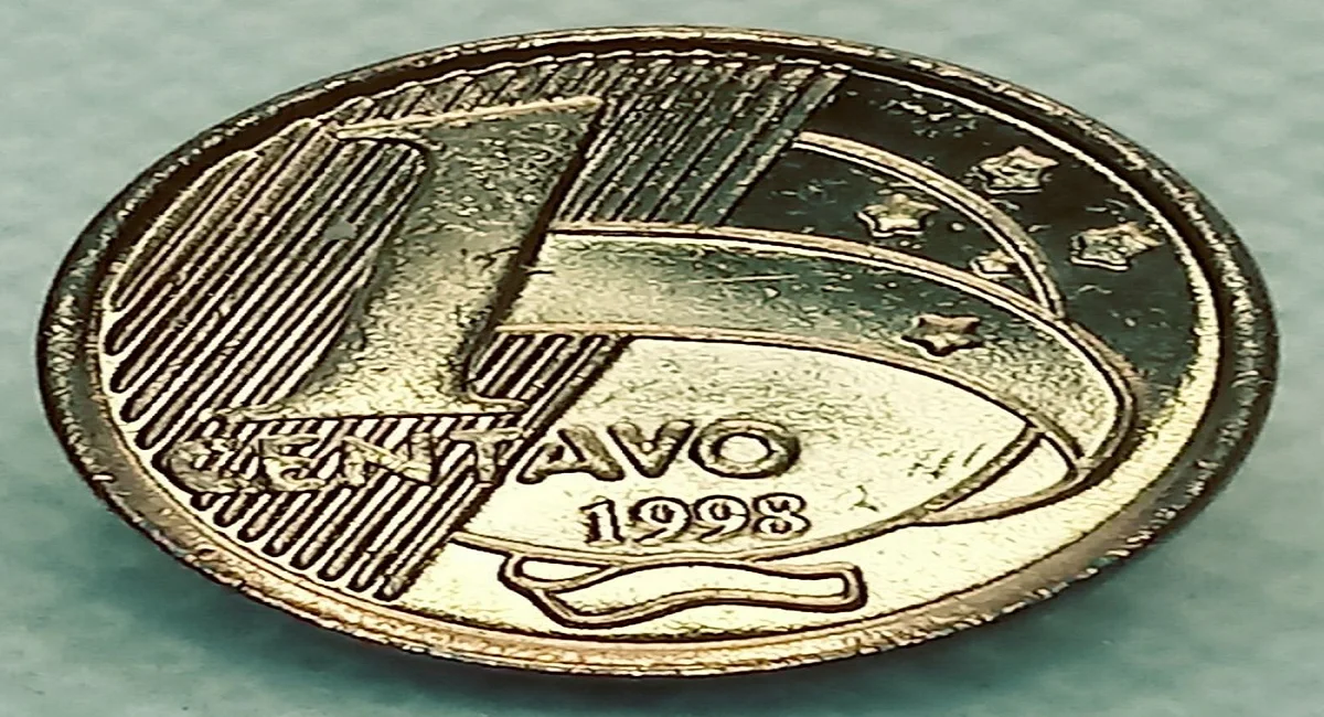 RIOS DE DINHEIRO: Moeda de 1 CENTAVO "lendária" avaliada hoje (26/04) em R$100.000,00 deixa brasileiros festejando sem parar