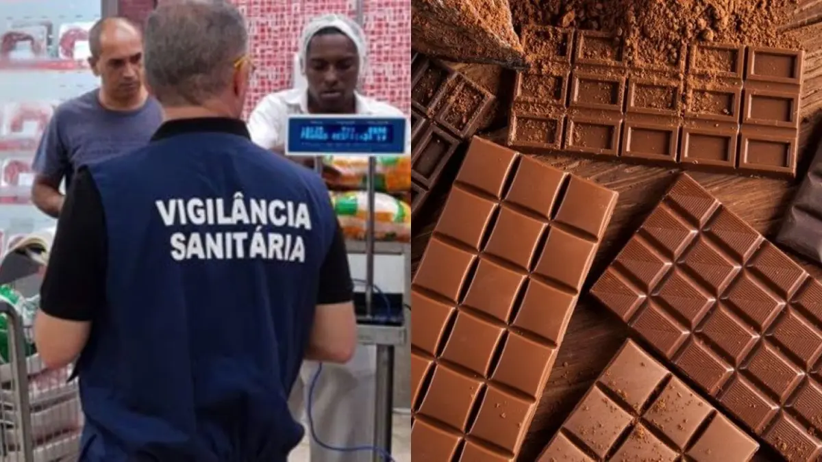 ANVISA faz comunicado proibindo a venda de 6 tipos de chocolates populares nos supermercados