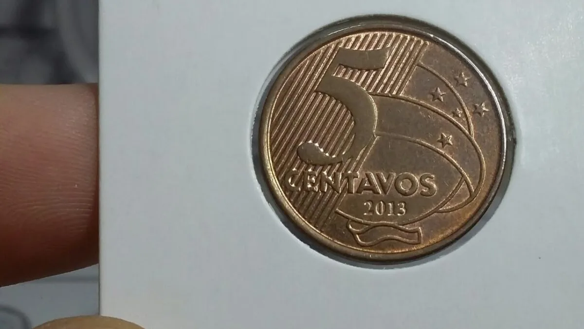 MOEDA RARA de 5 CENTAVOS pode valer fortuna no mercado de moedas valiosas. Saiba como identificar