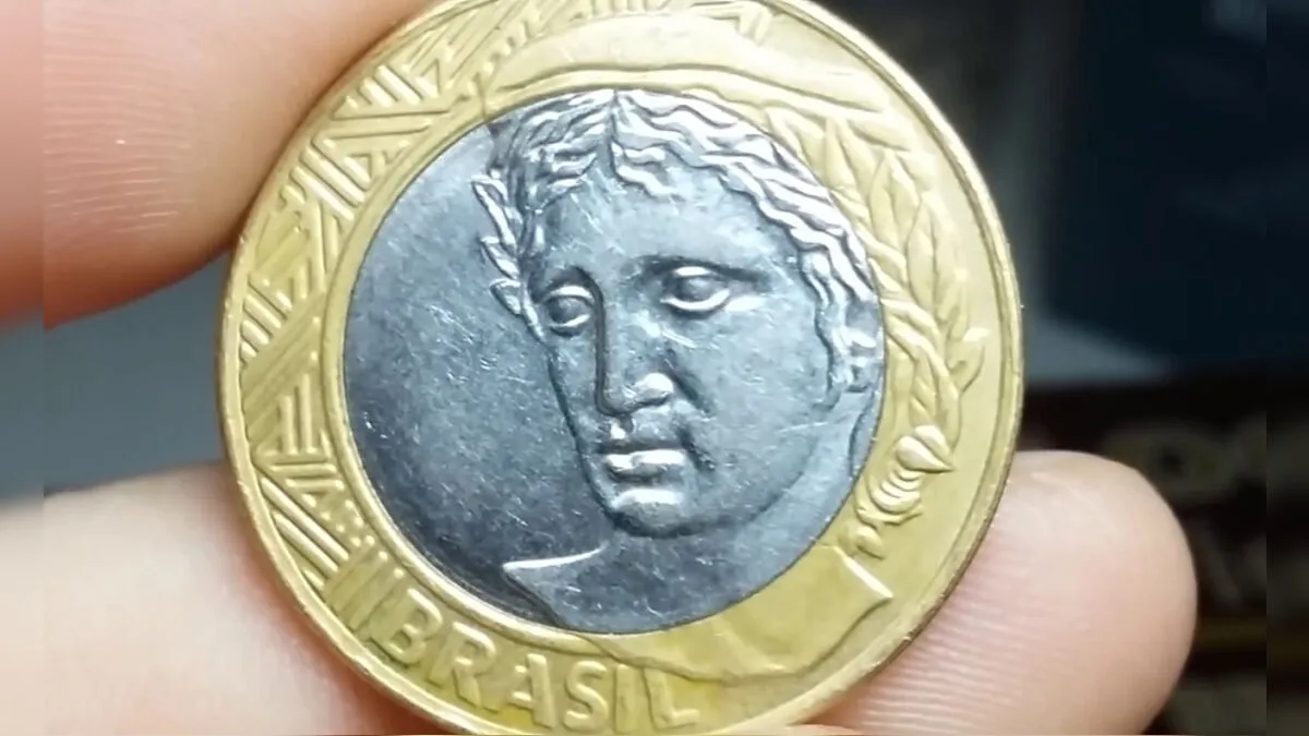 Moeda rara de 1 REAL pode valer mais de R$50.000,00 no mercado de moedas valiosas. Saiba como identificar!
