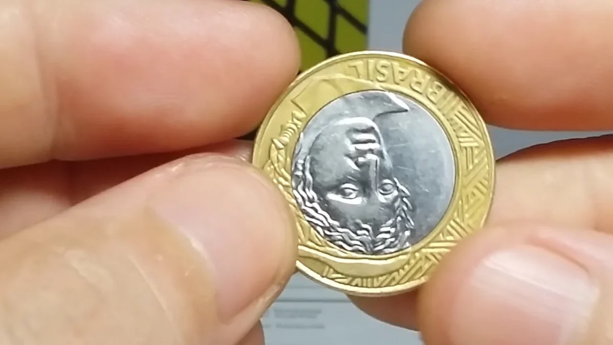 Moeda rara de 1 real pode valer até R$850,00 no mercado numismático. Saiba como identificá-la!