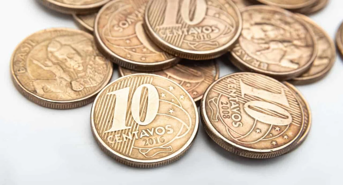 Troque sua moeda de 10 centavos do troco por R$ 1.000,00 hoje (01/06)