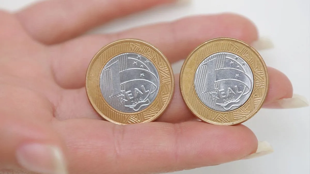 Moeda rara de 1 real pode chegar a R$10.000,00 mercado mumismático, saiba como identifiá-la!