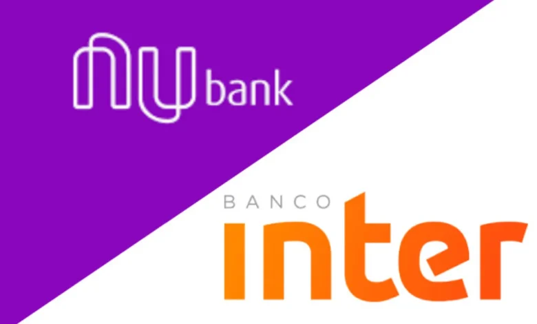 NUBANK x INTER! Imagem: Reprodução.