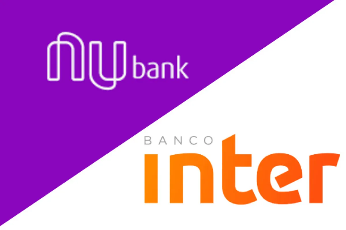 NUBANK x INTER! Imagem: Reprodução.