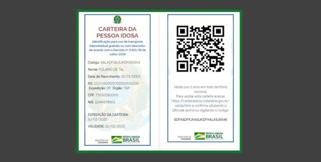 NOVA Carteira do Idoso de 2024: confirmada lista de benefícios para quem tem 60 anos para cima