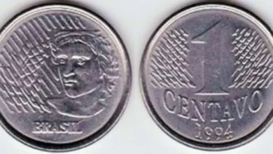 A moeda lendária de 1 centavo avaliada em R$400,00 hoje (04/09) e pode salvar o seu mês de SETEMBRO