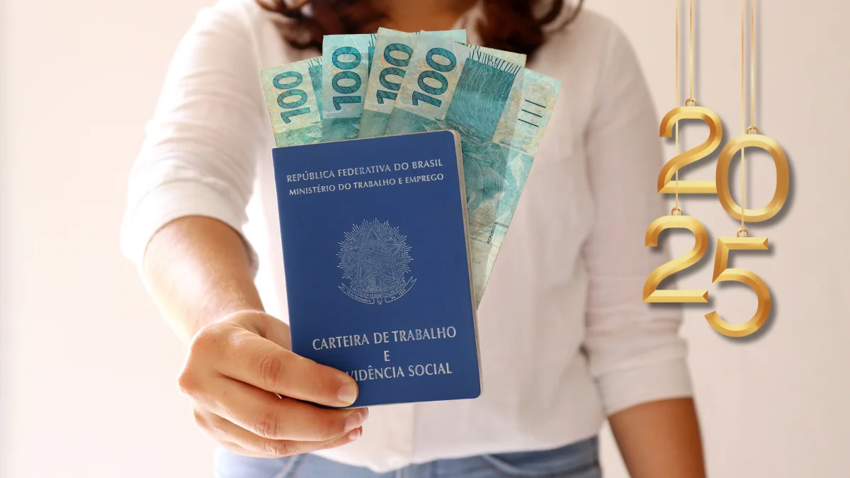 SBT divulga novo valor histórico do salário mínimo para 2025 - Imagem: Canva