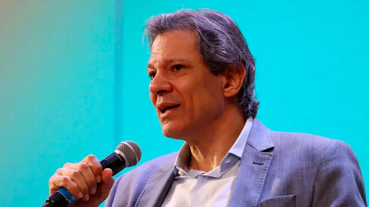 Fernando Haddad, ministro da Fazenda, propõe mudanças nas regras do Abono Salarial. Foto: Reprodução