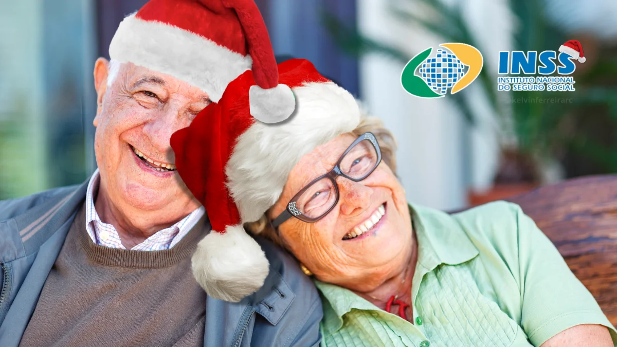 INSS libera 2 presentões de NATAL para idosos 60+ e pensionistas em DEZEMBRO - Imagem: Reprodução