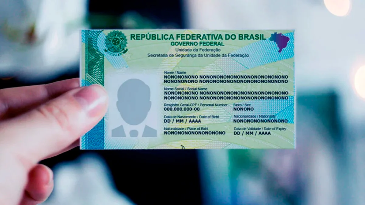 Novo RG. Foto: Reprodução