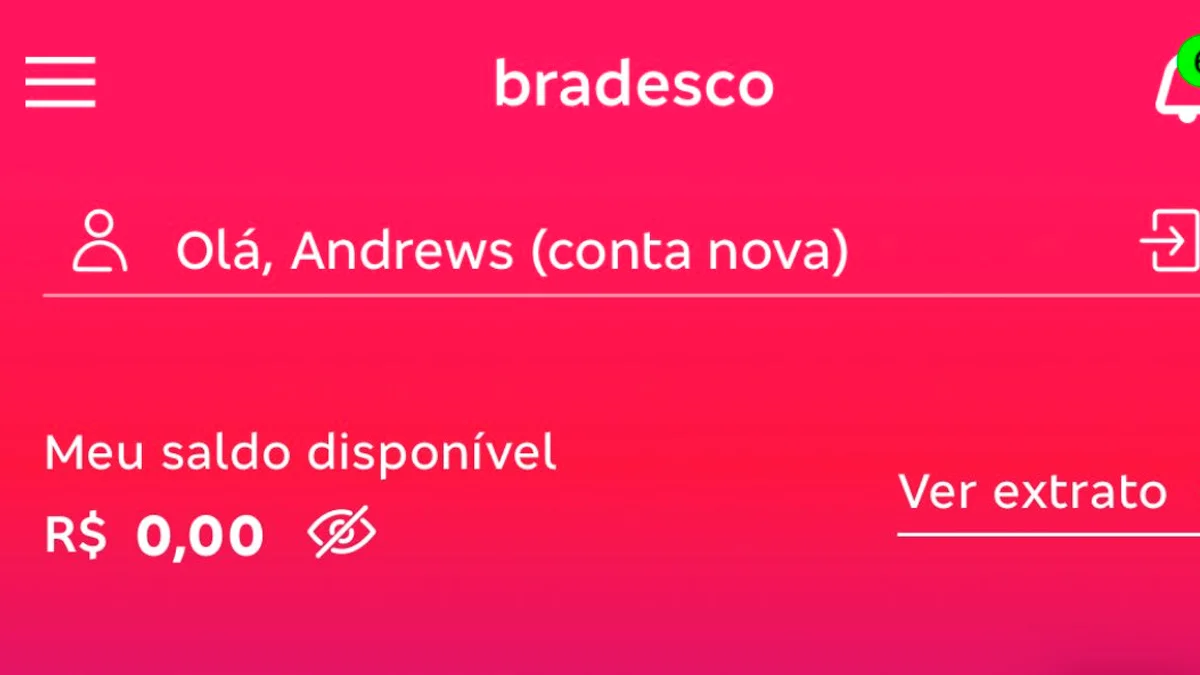 O novo problema do saldo Bradesco que assustou clientes no Brasil esta quarta-feira (11). Foto: Reprodução