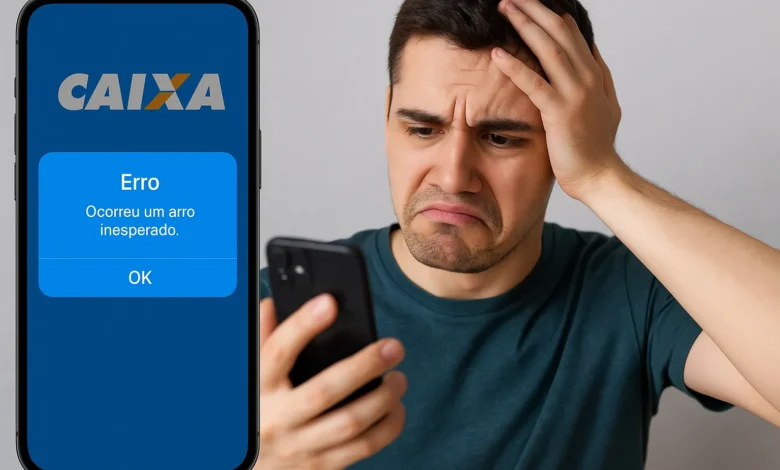 Erro Caixa 20x5: Entenda o que significa no aplicativo