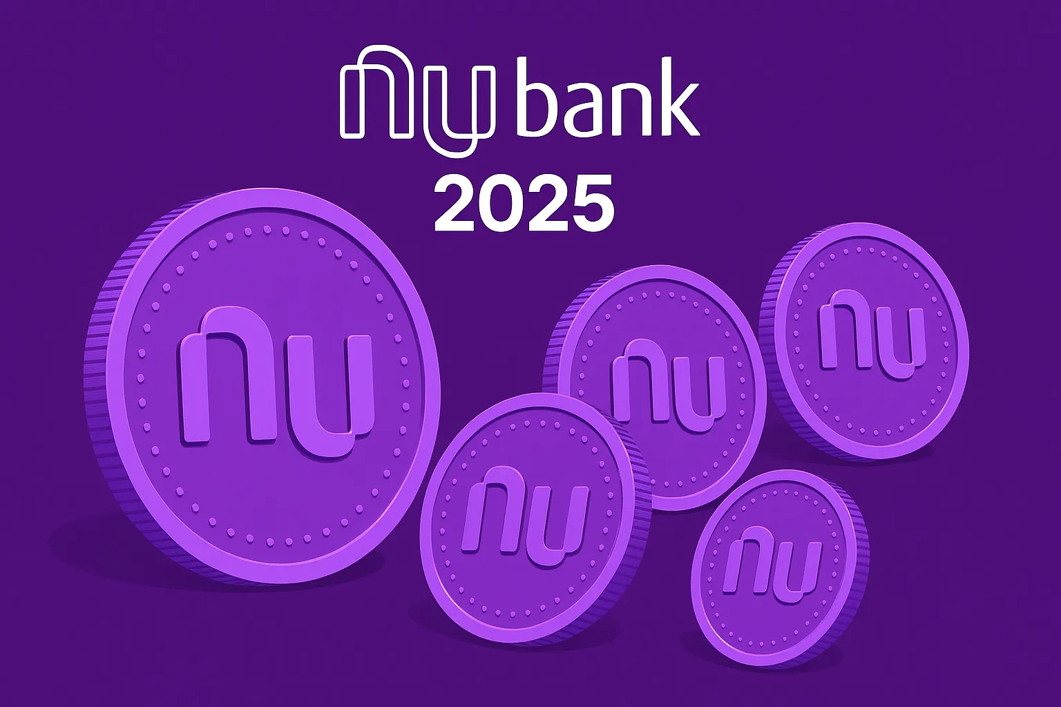 Nubank surpreende e vai liberar 4 novas moedas para seus clientes em 2025