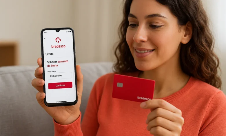 Como aumentar o limite do cartão Bradesco pelo app: guia completo para clientes em 2025