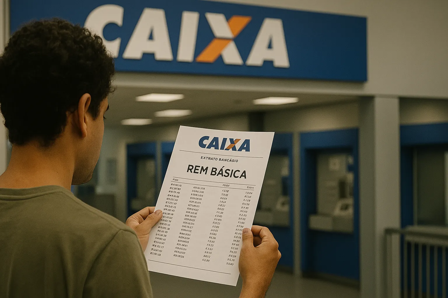 "REM BÁSICA" no extrato da Caixa. Entenda o que significa