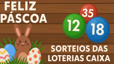 Feriados de Páscoa e Tiradentes vão afetar os sorteios das Loterias Caixa?