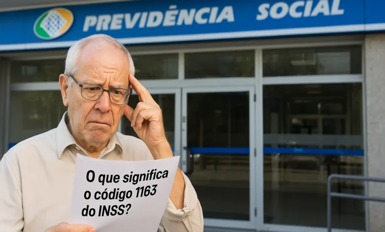 Código 1163 do INSS: significado, valor, direitos e regras