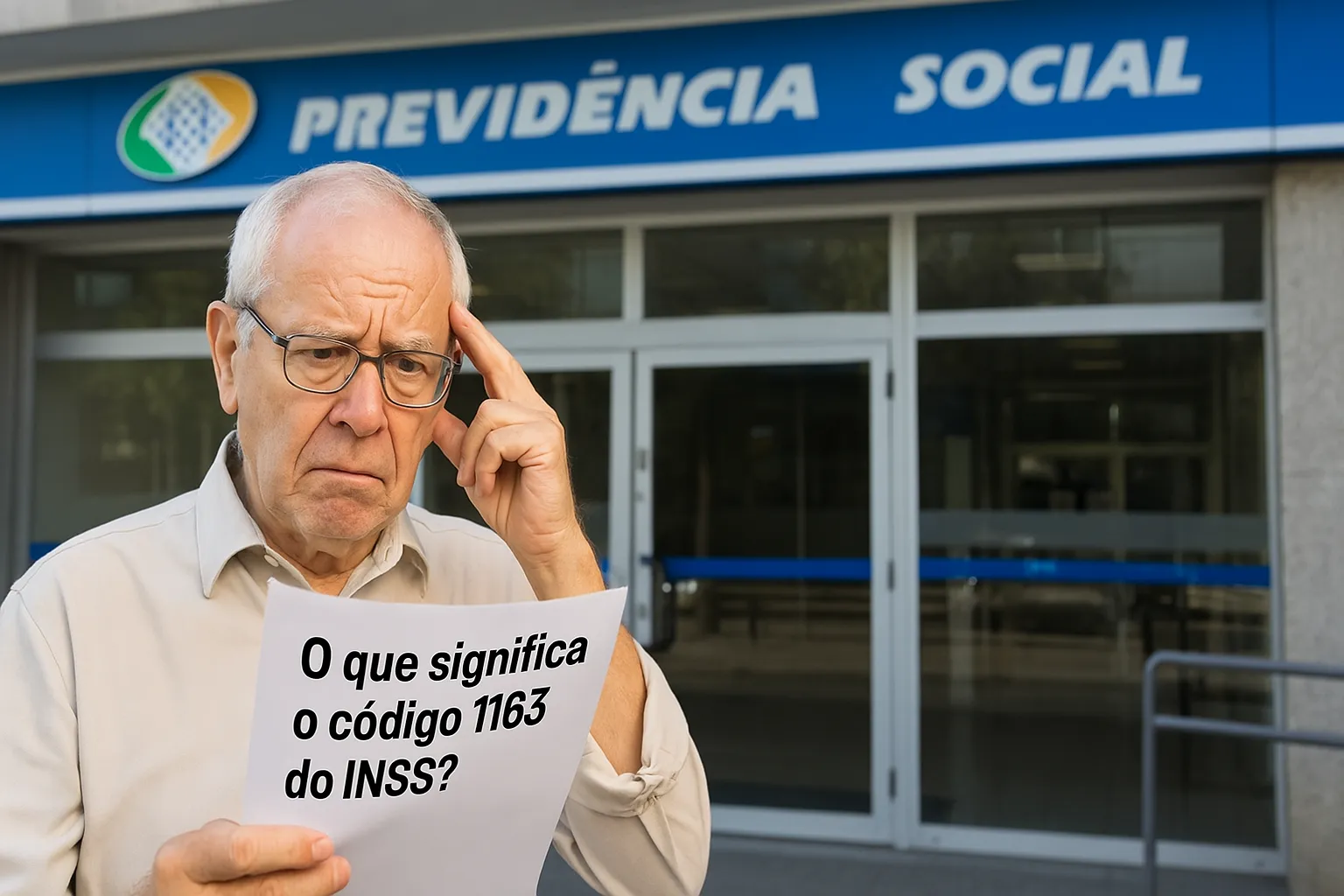 Código 1163 do INSS: significado, valor, direitos e regras