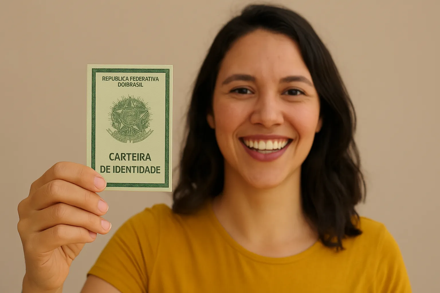 NOVO RG: Mutirão para emissão da nova carteira de identidade começa nesta quarta-feira (02/04)