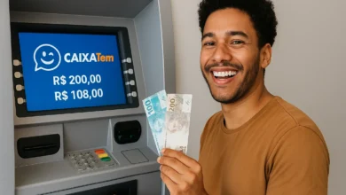 Caixa Tem faz pagamento de R$200,00 do Pé de Meia e R$108,00 do Auxílio-Gás