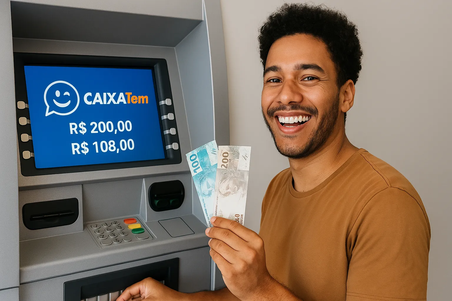 Caixa Tem faz pagamento de R$200,00 do Pé de Meia e R$108,00 do Auxílio-Gás