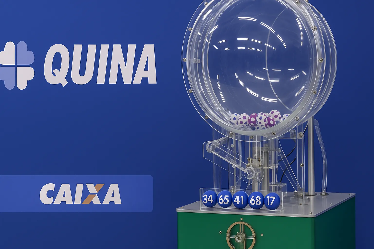 Resultado Quina 6713 HOJE: quinta-feira (24/04) reserva prêmio de R$ 6,5 milhões; Revista dos Benefícios acompanha sorteio em tempo real