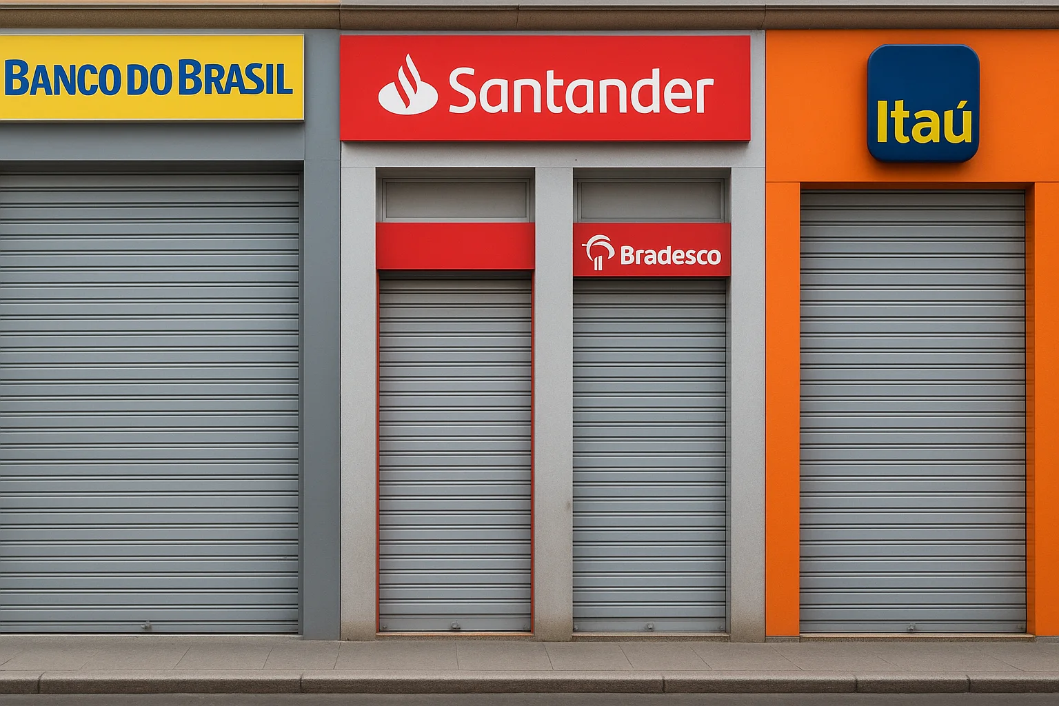 Bancos confirmam que vão fechar na sexta-feira 09/05