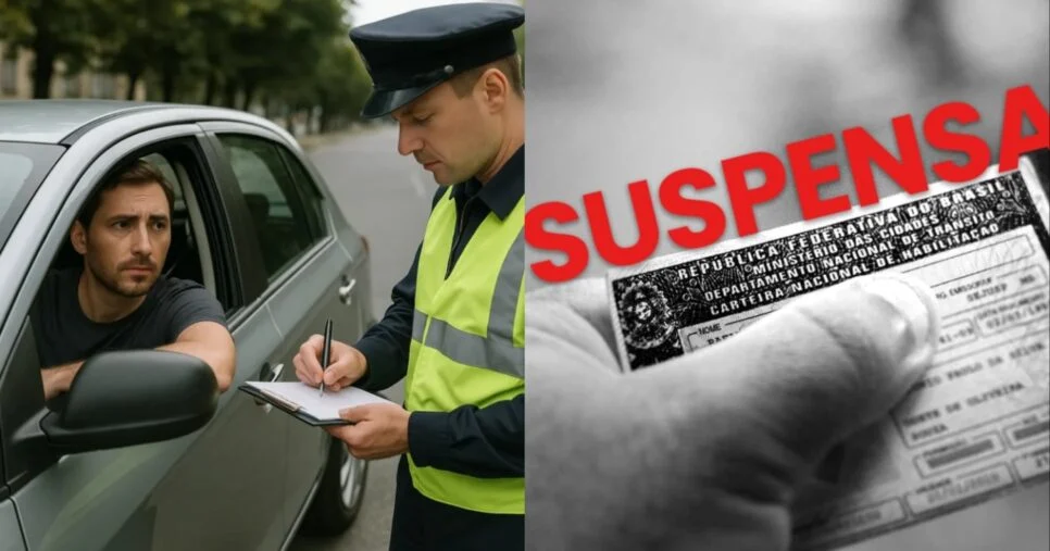 Motoristas se surpreendem! Uma única atitude no trânsito gera multa de R$ 2.934 e suspensão da CNH no Brasil