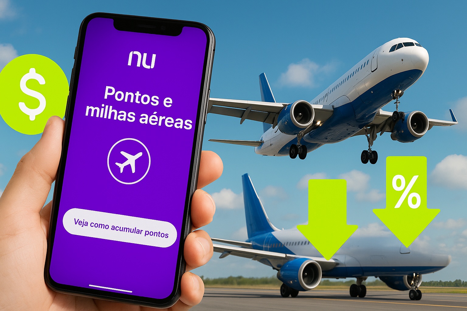 Nubank tem recurso pouquíssimo explorado que ajuda brasileiros a pagar menos por passagens aéreas