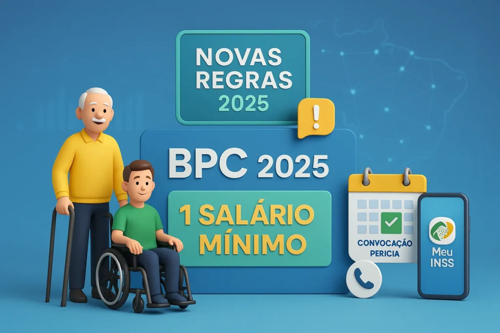 O BPC 2025 mudou! Veja quem está dispensado da reavaliação, quem será convocado, como funciona o novo processo e o que fazer para evitar bloqueios no benefício.