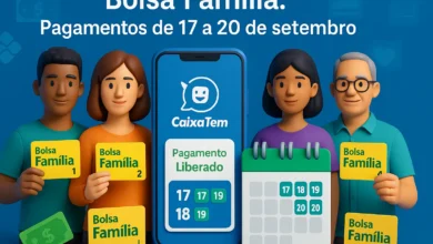 4 grupos do Bolsa Família vão receber pagamento nos dias 17, 18, 19 e 20 de setembro