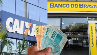Quanto rende de verdade guardar R$ 1.000 a R$ 5.000 na poupança da Caixa ou do Banco do Brasil em setembro? VEJA