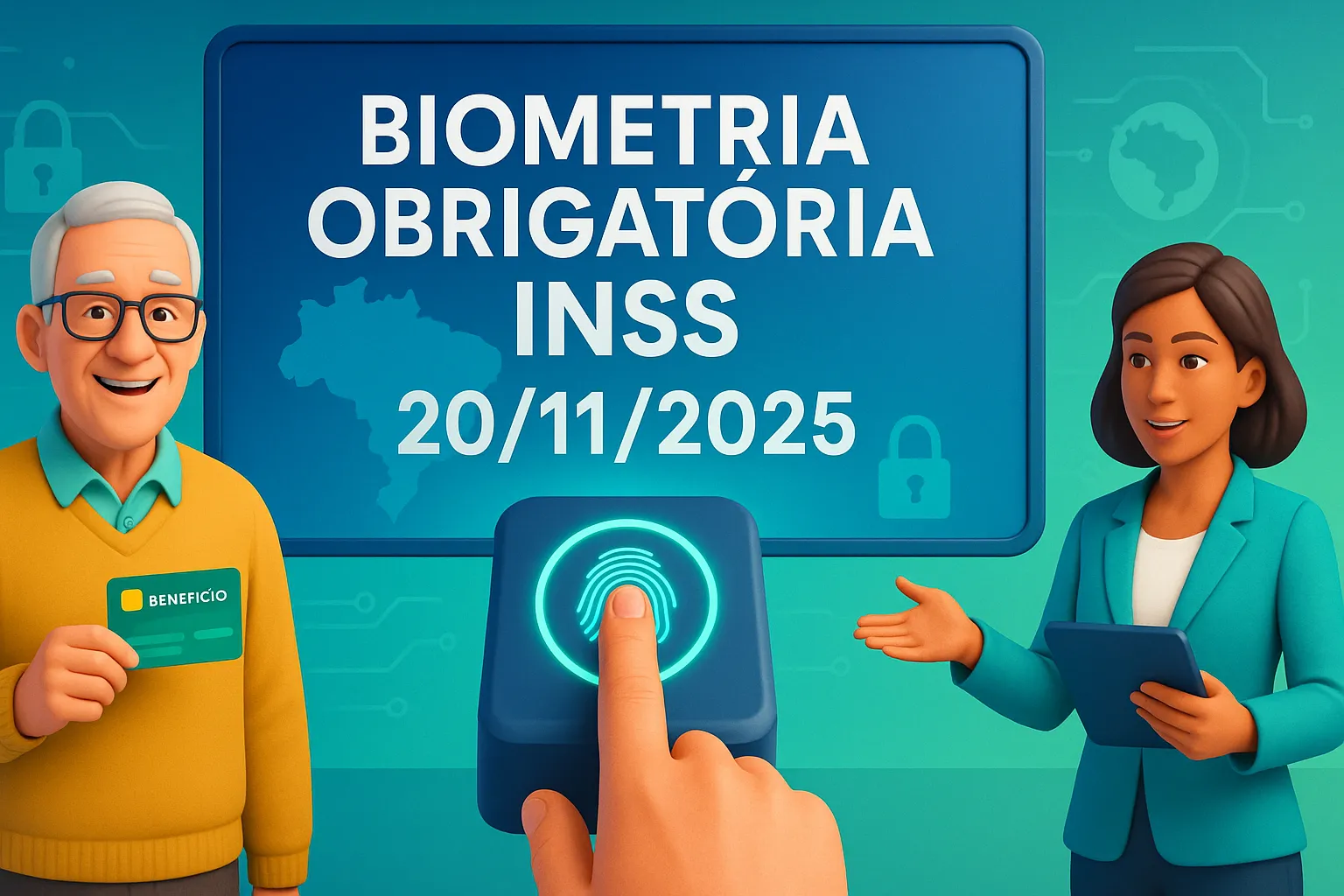 Aposentados e pensionistas precisam correr: biometria obrigatória do INSS começa em novembro e pode bloquear pagamentos para milhões de brasileiros