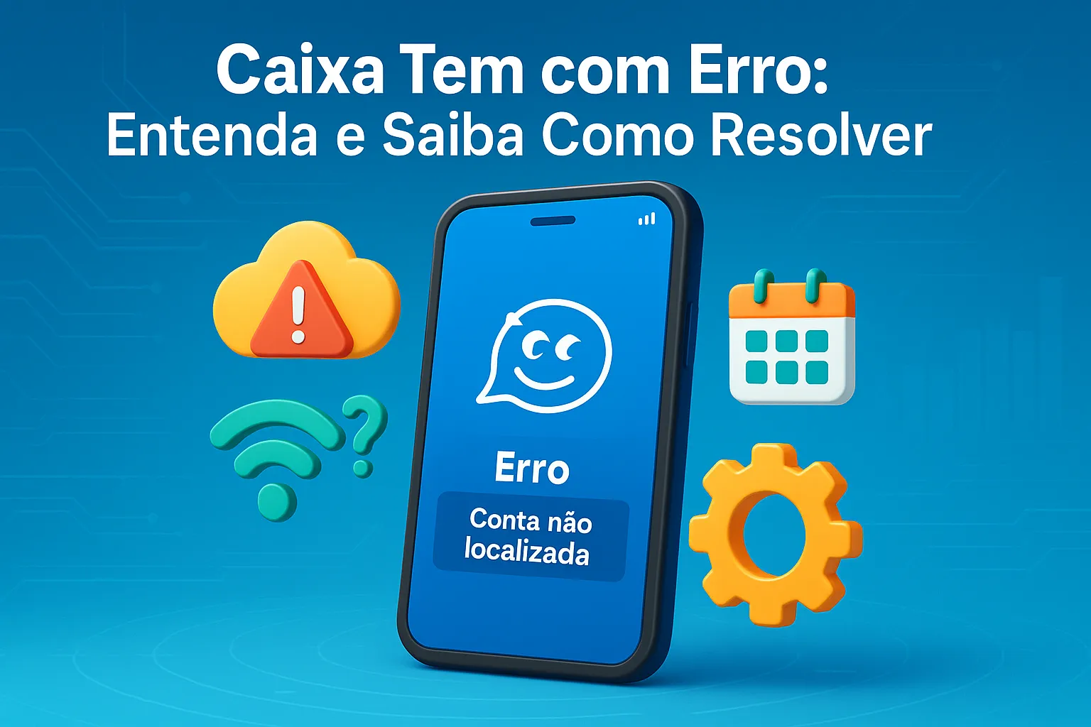O aplicativo Caixa Tem voltou a apresentar falhas como “conta não localizada” e instabilidade no login. Descubra por que isso acontece, como resolver e quando procurar ajuda para não ficar sem acesso aos benefícios.