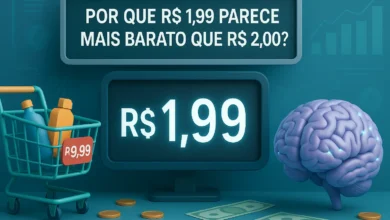 Descubra por que produtos têm preços como R$ 1,99 e não R$ 2,00. Entenda a psicologia por trás dos valores “quebrados” e como isso influencia suas compras de forma curiosa e divertida.