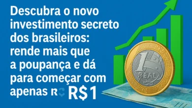 Descubra o novo investimento secreto dos brasileiros: rende mais que a poupança e dá para começar com apenas R$ 1