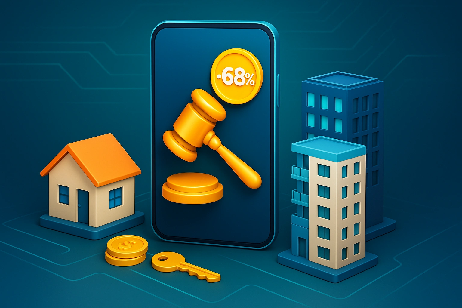 Leilão da Caixa e Globo Leilões oferece 586 imóveis com lances a partir de R$ 41 mil e descontos de até 68%. Evento online acontece em 15 de setembro. Veja como participar e os cuidados antes de dar seu lance.