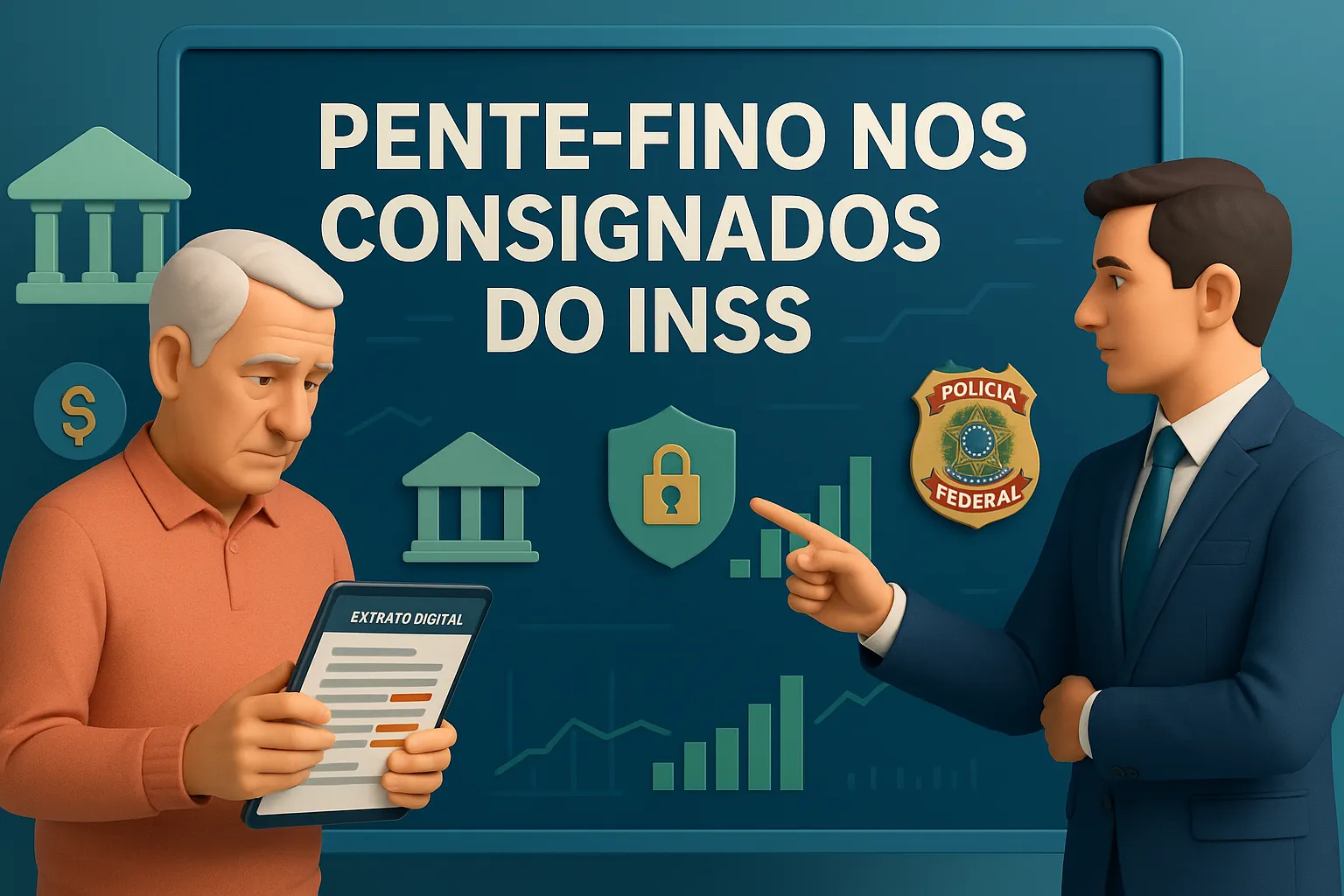 Governo Lula anuncia pente-fino nos créditos consignados do INSS após relatos de descontos indevidos.