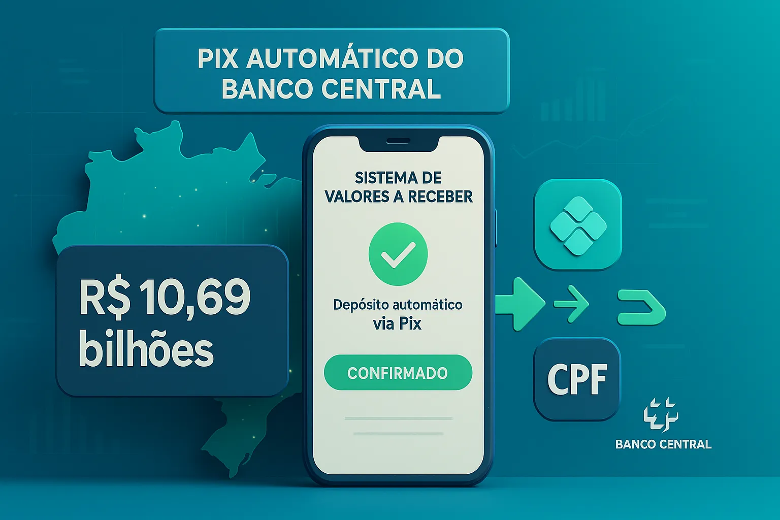 Pix Automático do Banco Central promete devolver bilhões esquecidos