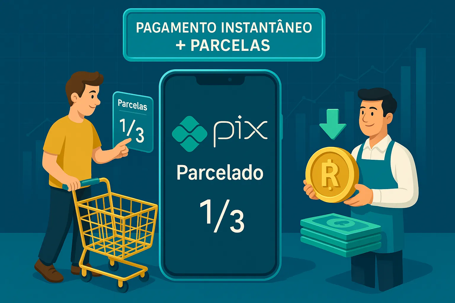 Descubra como o novo Pix Parcelado vai funcionar, quando começa, quem poderá usar e por que ele pode ameaçar a hegemonia dos cartões de crédito no Brasil.