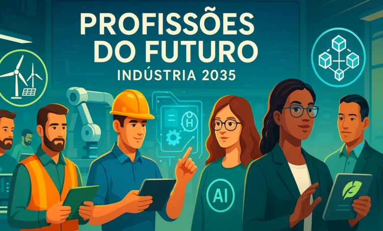 Profissões que vão bombar até 2035 na indústria: estudo revela 16 carreiras do futuro e as tecnologias que vão transformar tudo