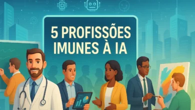 As 5 profissões que a Inteligência Artificial não consegue substituir e podem te dar muito dinheiro