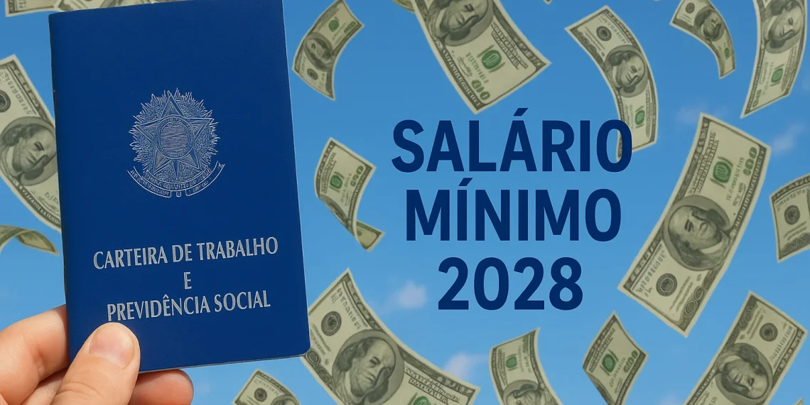 Poucos sabem disso, mas Salário Mínimo para 2028 já foi revelado surpreendendo trabalhadores