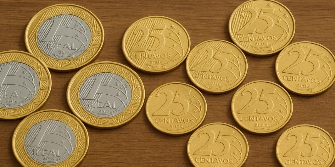 Essas moedas de 25 e 50 centavos podem passar de R$2.000,00