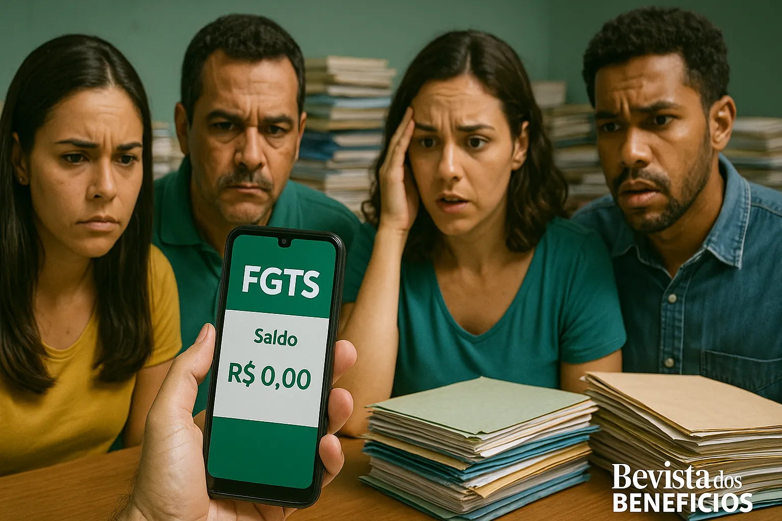 Milhões de brasileiros descobrem rombo bilionário no FGTS e ficam sem depósitos